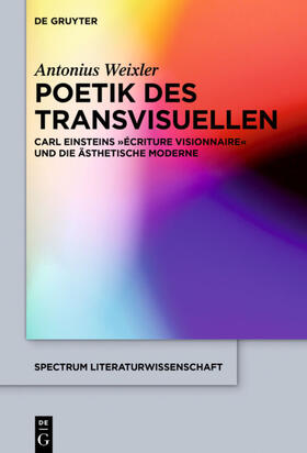 Weixler |  Poetik des Transvisuellen | eBook | Sack Fachmedien