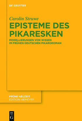 Struwe |  Episteme des Pikaresken | Buch |  Sack Fachmedien