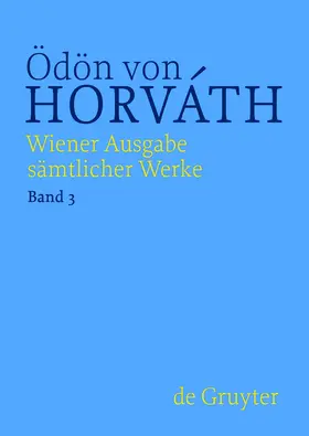 Horváth / Gartner / Streitler-Kastberger | Geschichten aus dem Wiener Wald | Buch | 978-3-11-043945-8 | sack.de