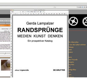 Lampalzer |  RANDSPRÜNGE - Medien Kunst Denken | Buch |  Sack Fachmedien