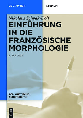 Schpak-Dolt |  Einführung in die französische Morphologie | Buch |  Sack Fachmedien