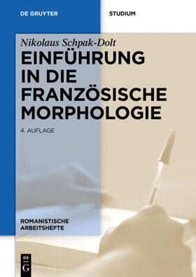 Schpak-Dolt |  Einführung in die französische Morphologie | eBook | Sack Fachmedien