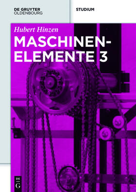 Hinzen |  Maschinenelemente 3 | eBook | Sack Fachmedien