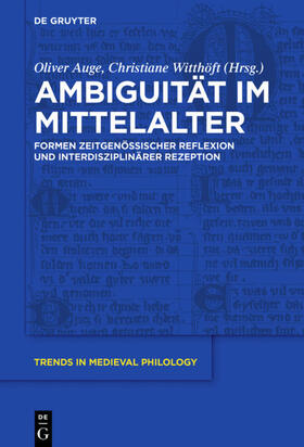 Witthöft / Auge |  Ambiguität im Mittelalter | Buch |  Sack Fachmedien