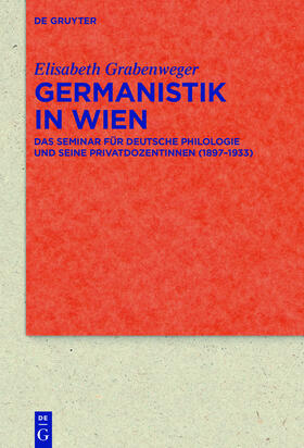 Grabenweger |  Germanistik in Wien | Buch |  Sack Fachmedien