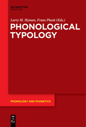 Plank / Hyman |  Phonological Typology | Buch |  Sack Fachmedien