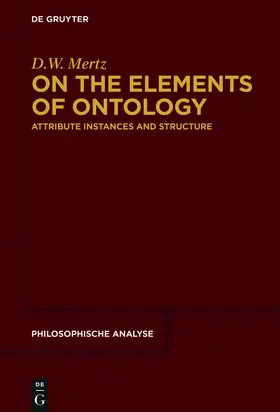 Mertz |  On the Elements of Ontology | Buch |  Sack Fachmedien