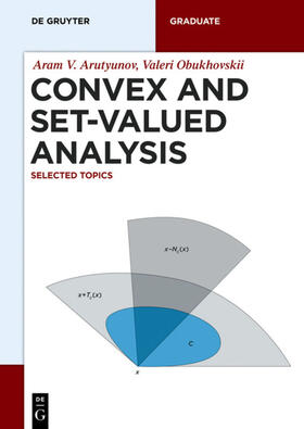 Obukhovskii / Arutyunov |  Convex and Set-Valued Analysis | Buch |  Sack Fachmedien