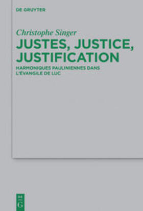 Singer |  Justes, justice, justification | eBook | Sack Fachmedien