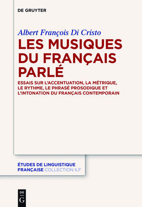 Di Cristo |  Les musiques du français parlé | Buch |  Sack Fachmedien