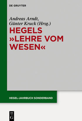 Arndt / Kruck |  Hegels "Lehre vom Wesen" | eBook | Sack Fachmedien