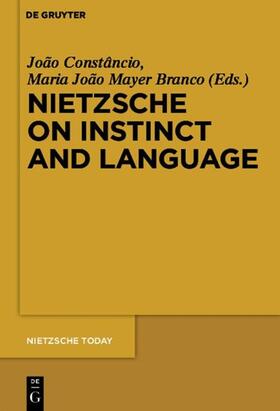 Mayer Branco / Constâncio |  Nietzsche on Instinct and Language | Buch |  Sack Fachmedien