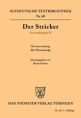 Fischer |  Verserzählungen II | Buch |  Sack Fachmedien