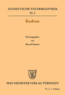 Symons |  Kudrun | Buch |  Sack Fachmedien