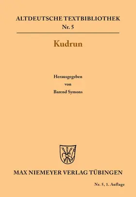 Symons |  Kudrun | eBook | Sack Fachmedien