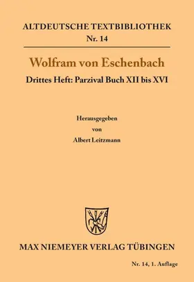 Leitzmann |  Parzival Buch XII bis XVI | eBook | Sack Fachmedien