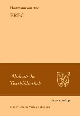 Hartmann von Aue / Leitzmann / Wolff |  Erec | eBook | Sack Fachmedien