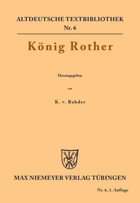 Bahder |  König Rother | eBook | Sack Fachmedien