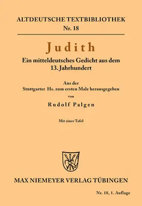 Palgen |  Judith | Buch |  Sack Fachmedien