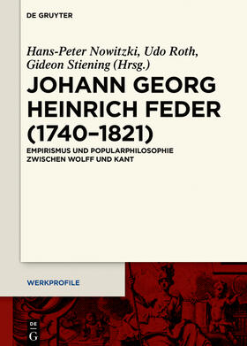 Nowitzki / Stiening / Roth |  Johann Georg Heinrich Feder (1740¿1821) | Buch |  Sack Fachmedien
