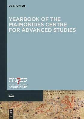 Veltri |  Yearbook of the Maimonides Centre for Advanced Studies. 2016 | Buch |  Sack Fachmedien