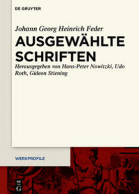 Feder / Nowitzki / Roth |  Ausgewählte Schriften | Buch |  Sack Fachmedien