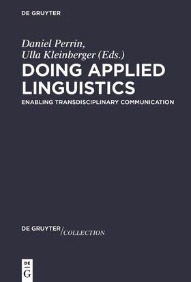 Kleinberger / Perrin |  Doing Applied Linguistics | Buch |  Sack Fachmedien