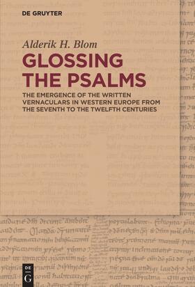 Blom |  Glossing the Psalms | Buch |  Sack Fachmedien