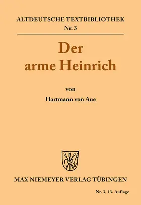 Hartmann / Mettke |  Der arme Heinrich | Buch |  Sack Fachmedien