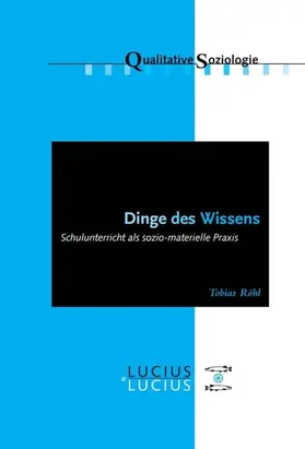 Röhl |  Dinge des Wissens | eBook | Sack Fachmedien