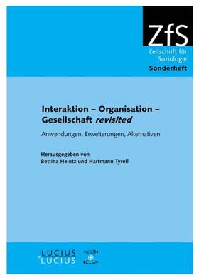 Heintz / Tyrell |  Interaktion – Organisation – Gesellschaft revisited | eBook | Sack Fachmedien