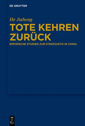 Jiahong |  Tote kehren zurück | eBook | Sack Fachmedien