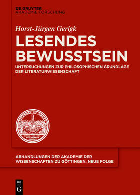 Gerigk |  Lesendes Bewusstsein | eBook | Sack Fachmedien