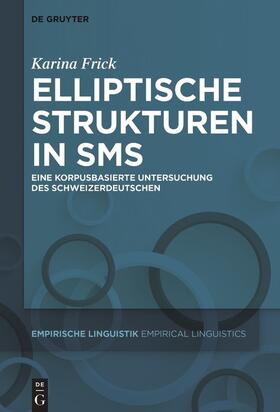 Frick |  Elliptische Strukturen in SMS | Buch |  Sack Fachmedien