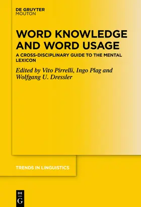 Pirrelli / Plag / Dressler |  Word Knowledge and Word Usage | Buch |  Sack Fachmedien