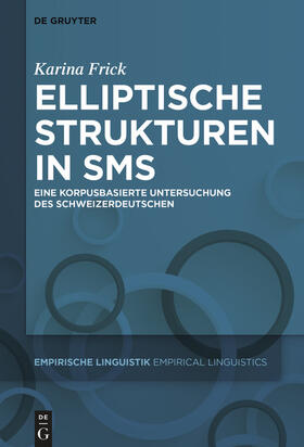 Frick |  Elliptische Strukturen in SMS | eBook | Sack Fachmedien