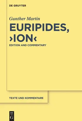 Martin |  Euripides, "Ion" | Buch |  Sack Fachmedien