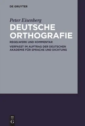 Eisenberg |  Deutsche Orthografie | Buch |  Sack Fachmedien