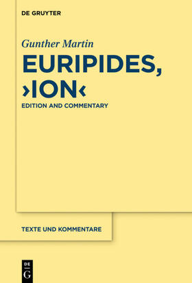 Martin |  Euripides, "Ion" | eBook | Sack Fachmedien