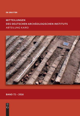 Seidlmayer / Polz |  Mitteilungen des Deutschen Archäologischen Instituts, Abteilung Kairo. Band 72 | Buch |  Sack Fachmedien