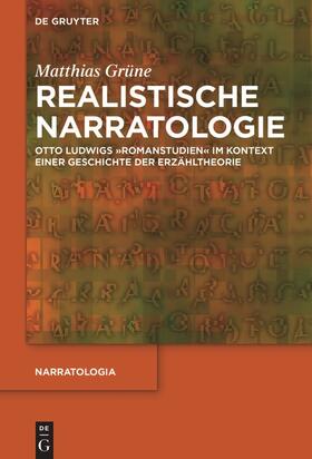 Grüne |  Realistische Narratologie | Buch |  Sack Fachmedien