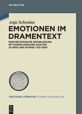 Schonlau |  Emotionen im Dramentext | Buch |  Sack Fachmedien