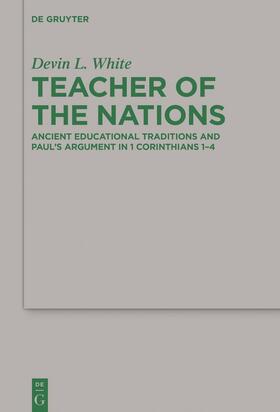 White |  Teacher of the Nations | Buch |  Sack Fachmedien