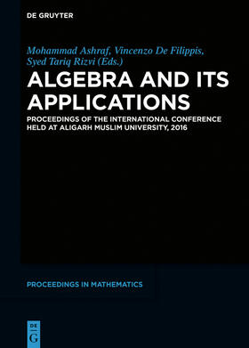 Ashraf / Rizvi / De Filippis |  Algebra and Its Applications | Buch |  Sack Fachmedien