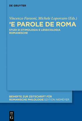 Loporcaro / Faraoni |  «¿E parole de Roma» | Buch |  Sack Fachmedien