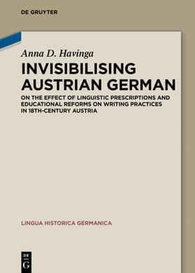 Havinga |  Invisibilising Austrian German | eBook | Sack Fachmedien