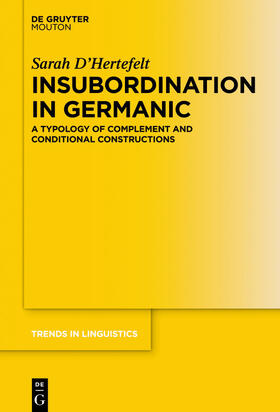 D’Hertefelt |  Insubordination in Germanic | eBook | Sack Fachmedien