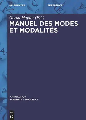 Haßler |  Manuel des modes et modalités | Buch |  Sack Fachmedien