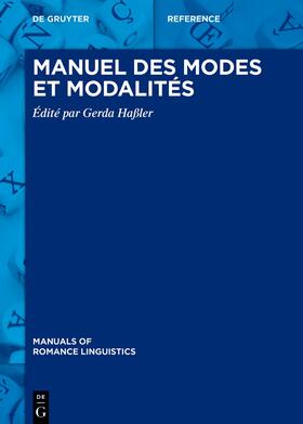 Haßler |  Manuel des modes et modalités | eBook | Sack Fachmedien
