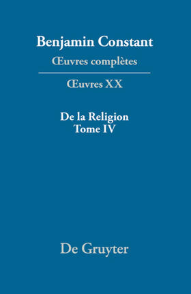 Kloocke |  De la Religion, considérée dans sa source, ses formes et ses développements, Tome IV | eBook | Sack Fachmedien